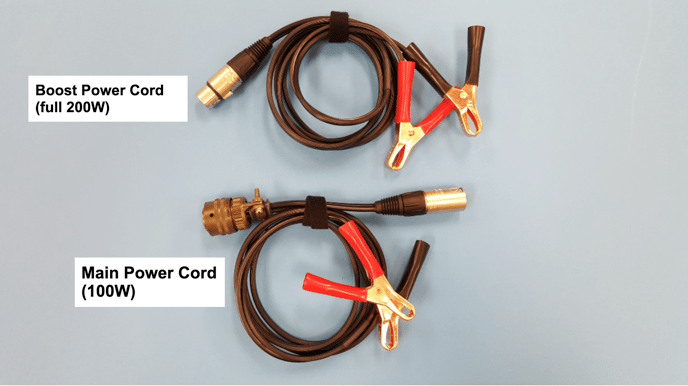 Boost and Main Power Cables